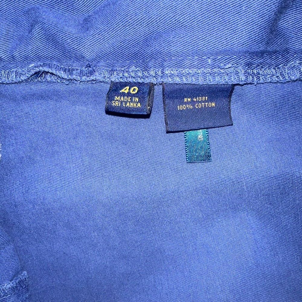 Polo Ralph Lauren Shorts Blue Size 40 Classic Fit 6" 100% Cotton - Picture 5 of 5